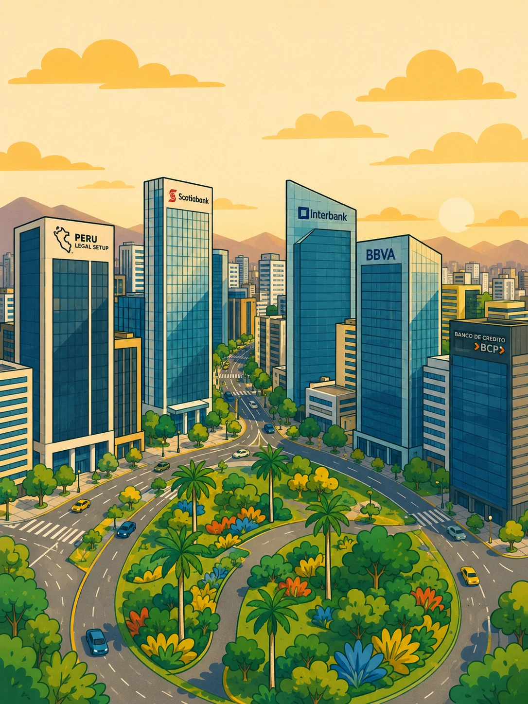 Distrito financiero de Lima, Perú